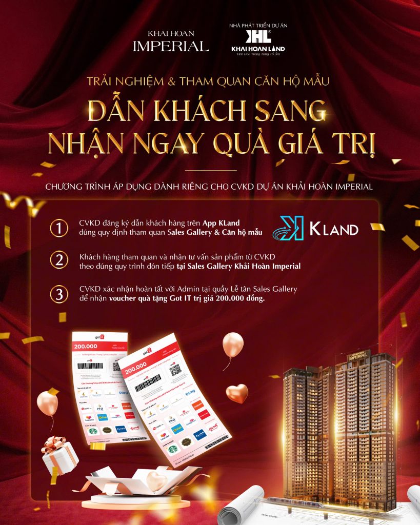 DẪN KHÁCH SANG – NHẬN NGAY QUÀ GIÁ TRỊ"
